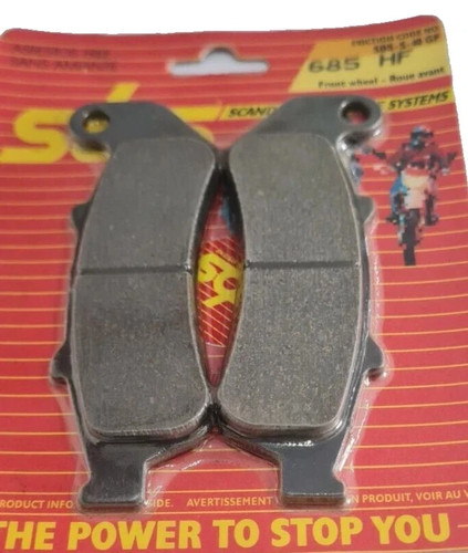 Coppia pastiglie sbs freno - pastiglie,
